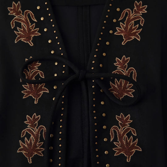 Damen Elegante und kunstvoll gestickte Weste R&B