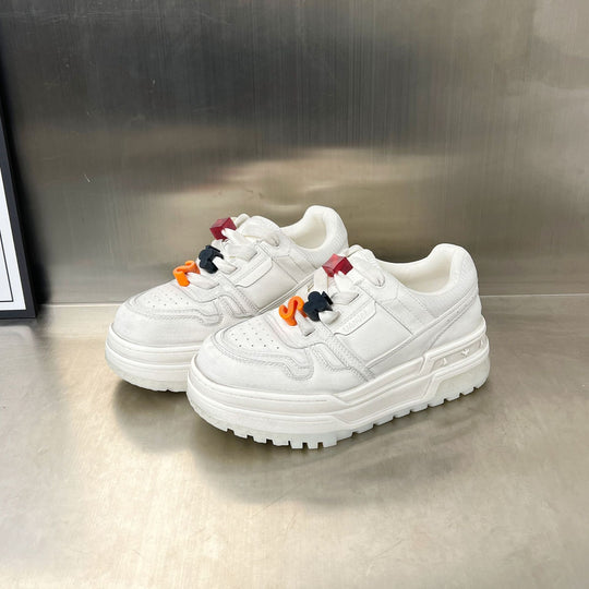 Damen Sportliche Chunky Sneakers mit innovativem Schnürsystem und hohem Komfort R&B