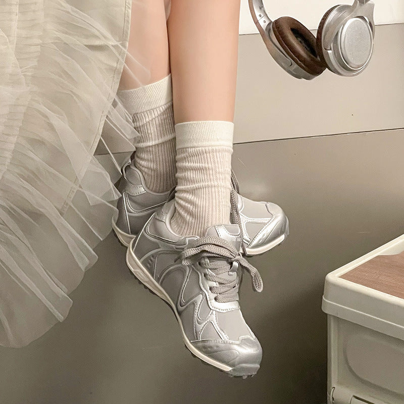 Damen Sportliche Sneakers mit atmungsaktivem Obermaterial und dämpfendem Fußbett R&B