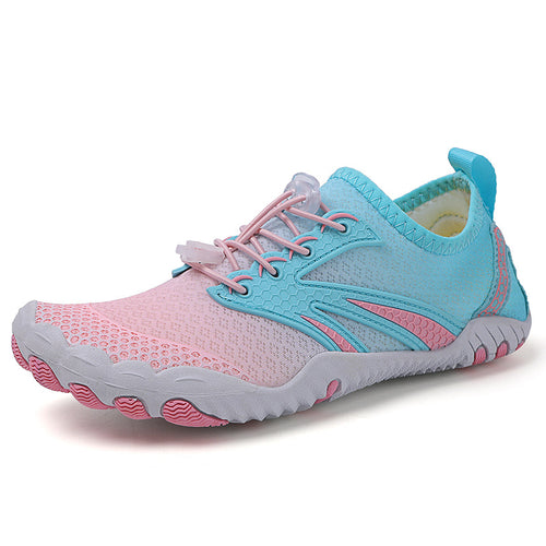 Damen Aqua-Sport-Schuhe mit rutschfester Sohle und atmungsaktivem Mesh-Obermaterial R&B