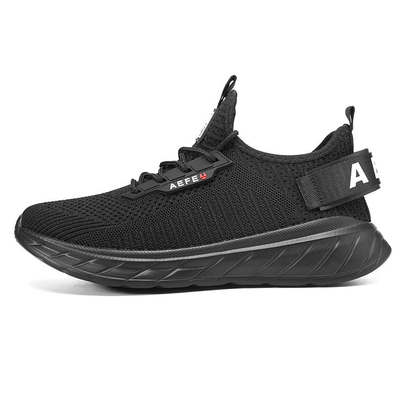 Damen Sportliche Strick-Laufschuhe mit elastischem Obermaterial R&B