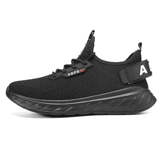 Damen Sportliche Strick-Laufschuhe mit elastischem Obermaterial R&B