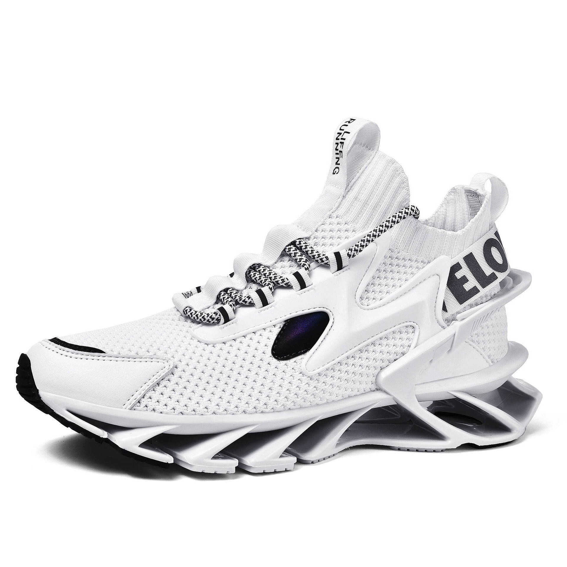 Damen Sportliche Traingsneakers mit atmungsaktiver Mesh-Oberfläche und dämpfender Sohle R&B