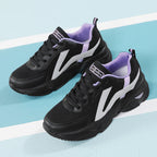 Damen Sportliche Mesh-Laufschuhe mit stoßdämpfender Sohle und flexibler Passform