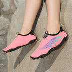 Damen Wassersport Aquaschuhe mit flexiblem Obermaterial und rutschfester Sohle