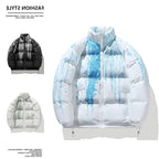 Damen Winterpufferjacke mit elastischen Bündchen und stylischem Design R&B