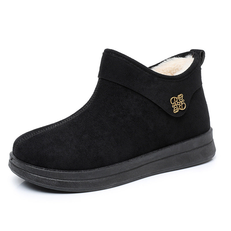 Damen Warmgefütterte Ankle Boots mit rutschfester Sohle R&B