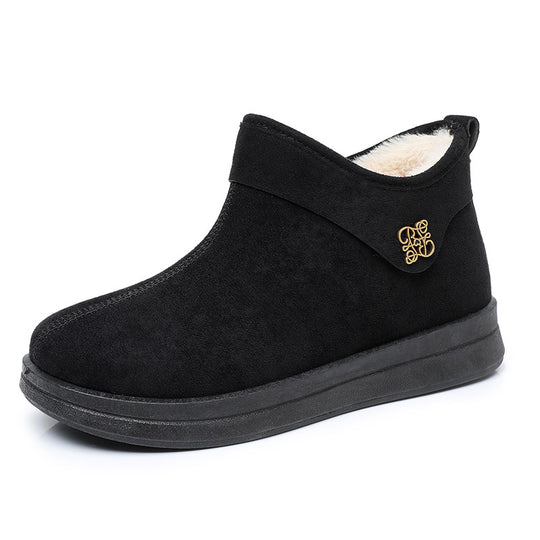 Damen Warmgefütterte Ankle Boots mit rutschfester Sohle R&B
