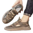 Damen Sportliche Sandalen mit atmungsaktivem Mesh-Innenfutter von R&B