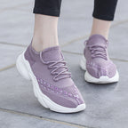Damen Sportliche High-Performance Sneaker mit atmungsaktivem Mesh-