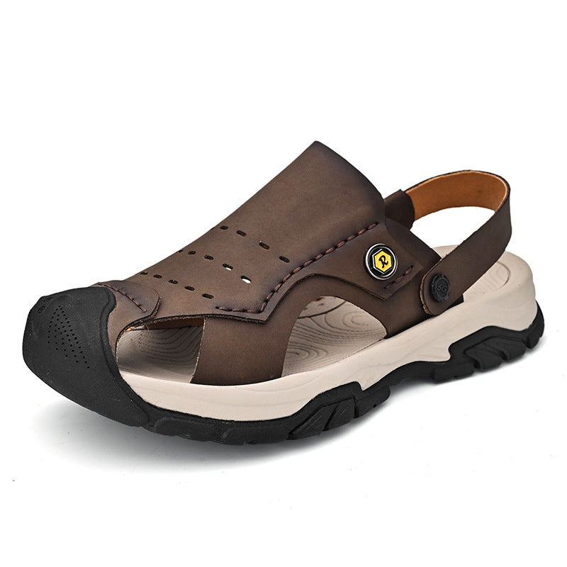 Herren Freizeit-Sandalen mit ergonomischer Sohle und atmungsaktiven Einsätzen R&B