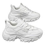 Damen Chunky Sneakers mit dämpfender Sohle und atmungsaktivem Obermaterial