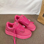 Damen Chunky Sneakers mit atmungsaktiver Oberflächenstruktur und dämpfender Sohle R&B