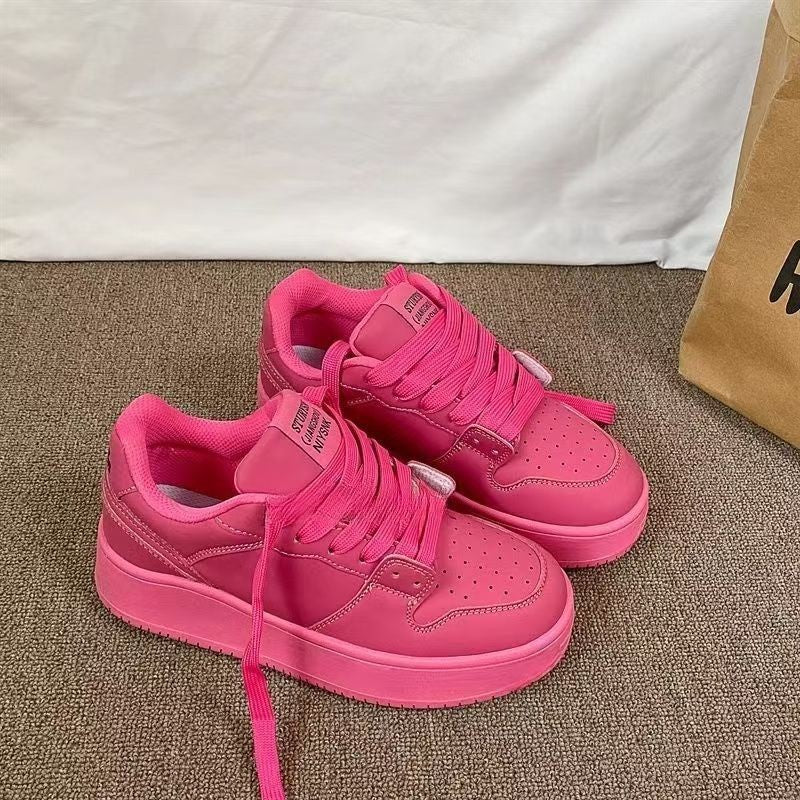 Damen Chunky Sneakers mit atmungsaktiver Oberflächenstruktur und dämpfender Sohle R&B