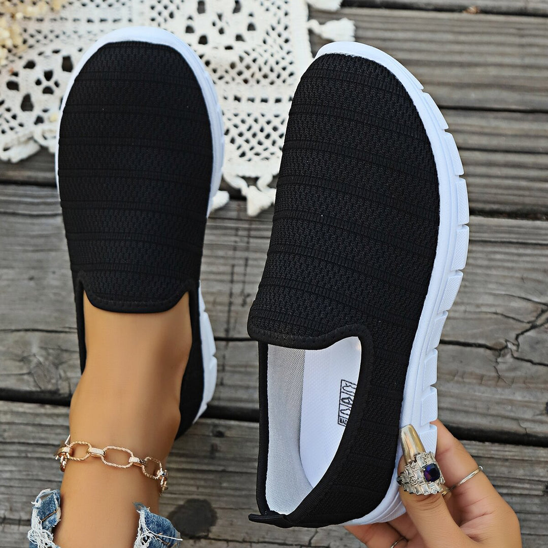 Damen Leichte Slip-On Sneakers mit atmungsaktivem Obermaterial R&B