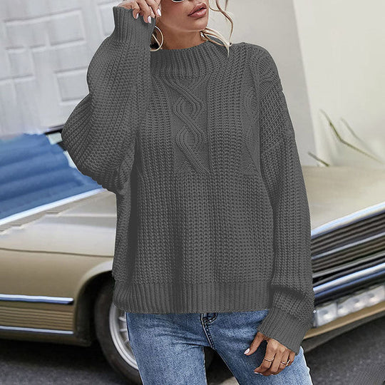 R&B | Pullover Mit Zopfmuster Und Gemütlichem Stil