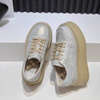 Damen Plateau-Sneaker mit ergonomischer Dämpfung und modischem Design R&B