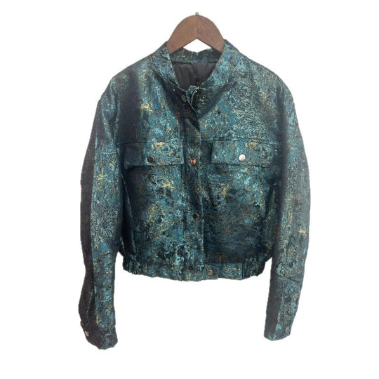 Damen modische kurz geschnittene Denimjacke R&B