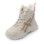 Damen Plüschgefütterte Winter Sneakers R&B