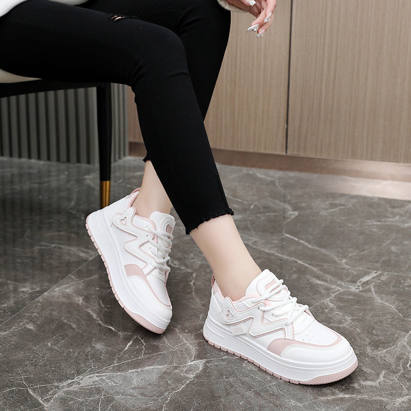 Damen Sportliche Sneakers mit atmungsaktiver Mesh-Konstruktion und dämpfender Sohle R&B