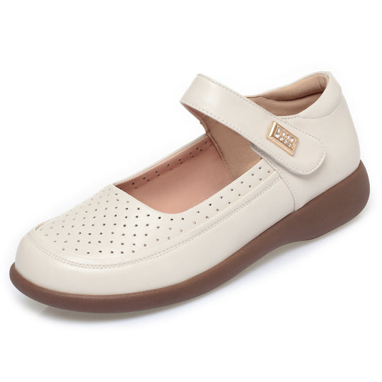 Damen Komfortable Mary Jane Ballerinas mit elegantem Verzierungsdetail R&B