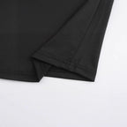 Damen Bandeau-Top mit auffälligem Statementdruck R&B