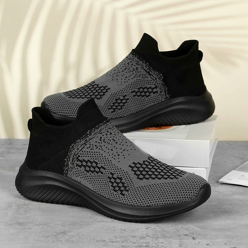Damen Sportschuhe mit elastischem Schaft und rutschfester Sohle