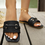 Damen Clogs mit elegantem geflochtenem Design und Platz für hohes Fußbett R&B