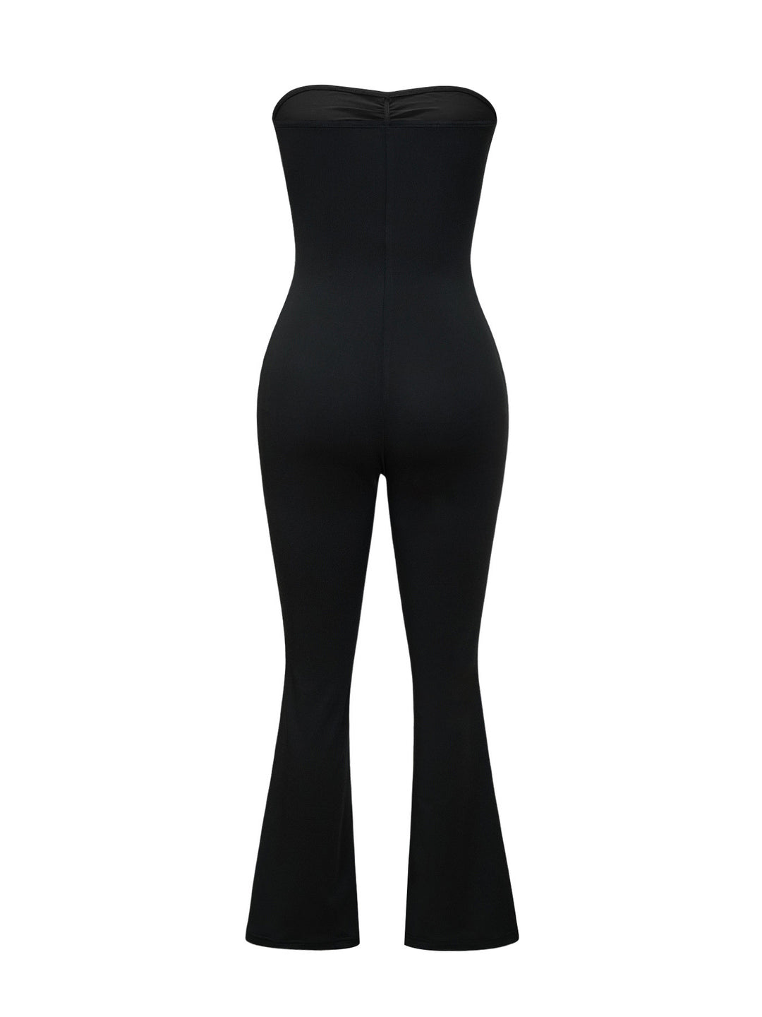 Damen Bustier-Overall mit Flared-Beinen R&B