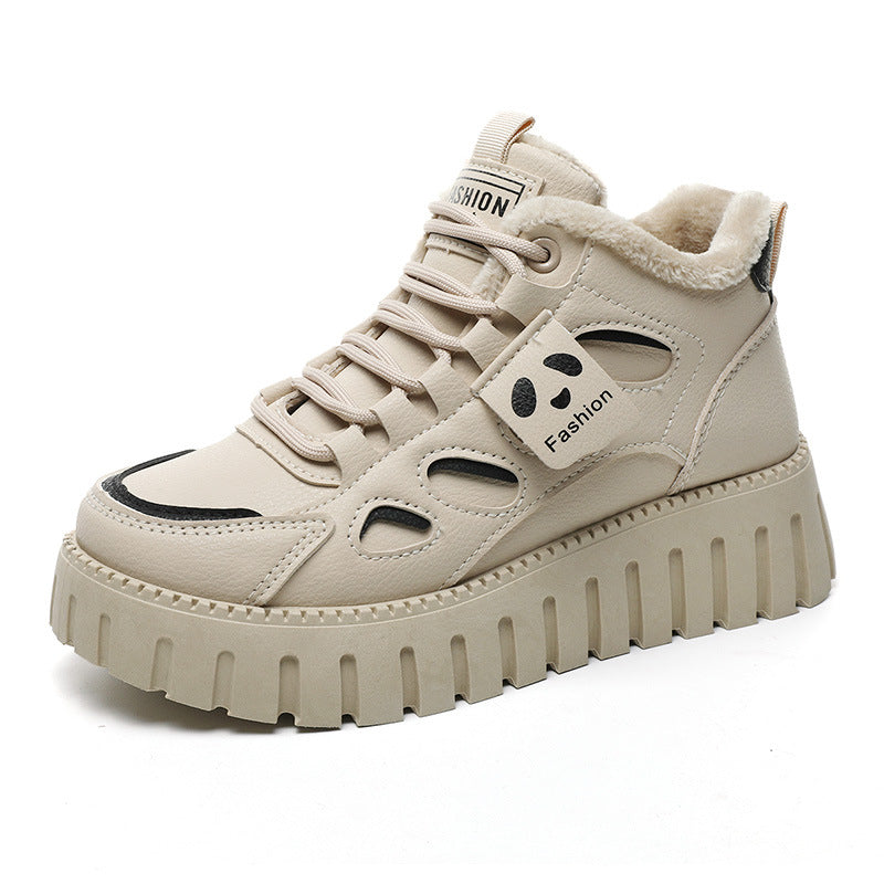 Damen High-Top Sneaker mit bequemer Fütterung und sportlichem Design R&B