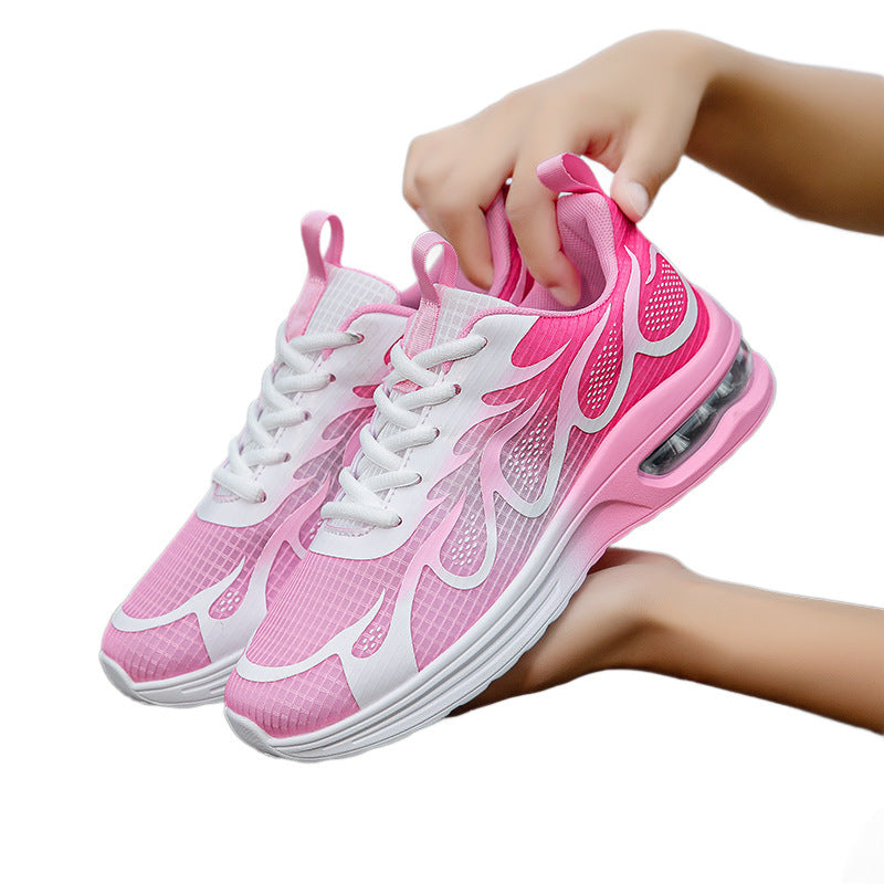 Damen Sportliche Sneakers mit atmungsaktiver Oberflächenstruktur und stützender Dämpfung R&B
