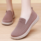Damen Sneaker mit atmungsaktivem Strickdesign und flexiblem Fußbett R&B
