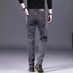 Herren modische Slim-Fit Jeans aus weichem Denim