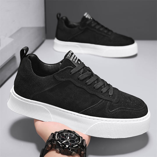 Damen modische Sneakers aus hochwertigem Wildleder mit atmungsaktivem Innenfutter R&B