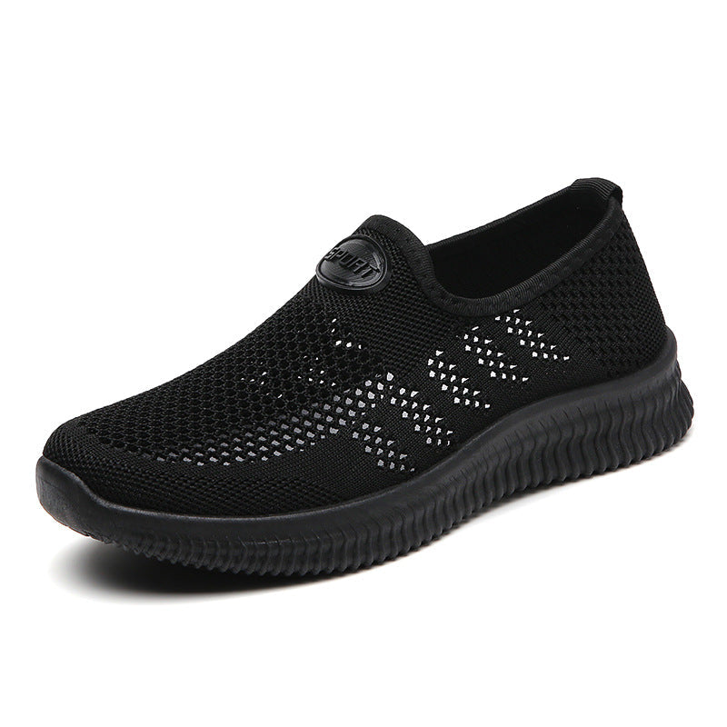 Damen Bequeme Slip-On Freizeitschuhe mit atmungsaktivem Obermaterial R&B