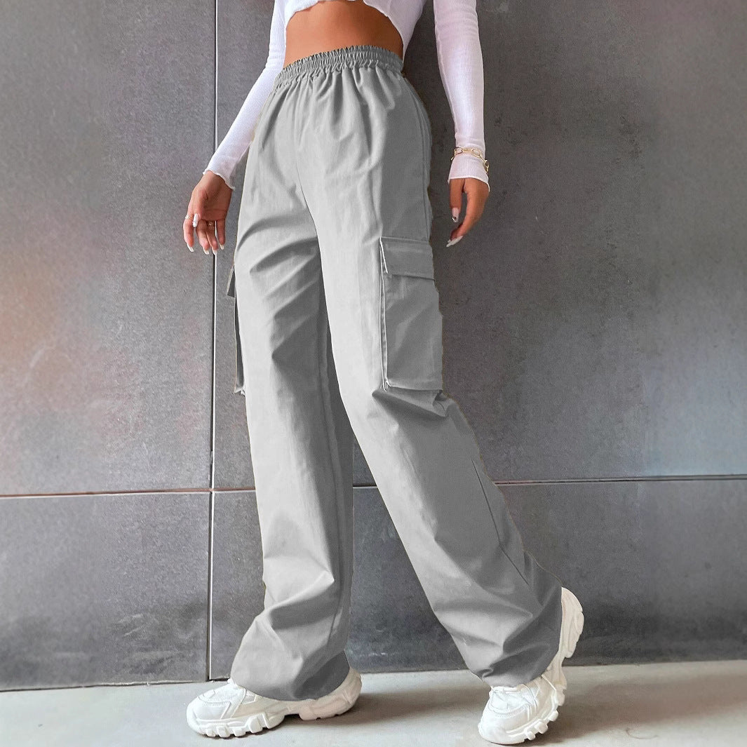 Damen Cargo-Hose mit elastischem Bund und praktischen Seitentaschen R&B