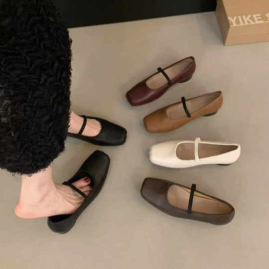 Damen Ballerinas mit elegantem Riemchen und komfortabler Passform R&B