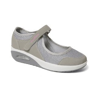 Damen bequeme und atmungsaktive Sneakers mit Klettverschluss R&B