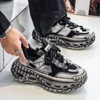 Damen Sportliche High-Top Sneakers mit einzigartigem Design und dämpfender Sohle R&B