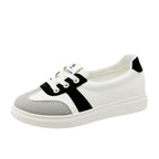 Damen Modische Sneakers mit Metallic-Akzenten und Komfortsohle R&B