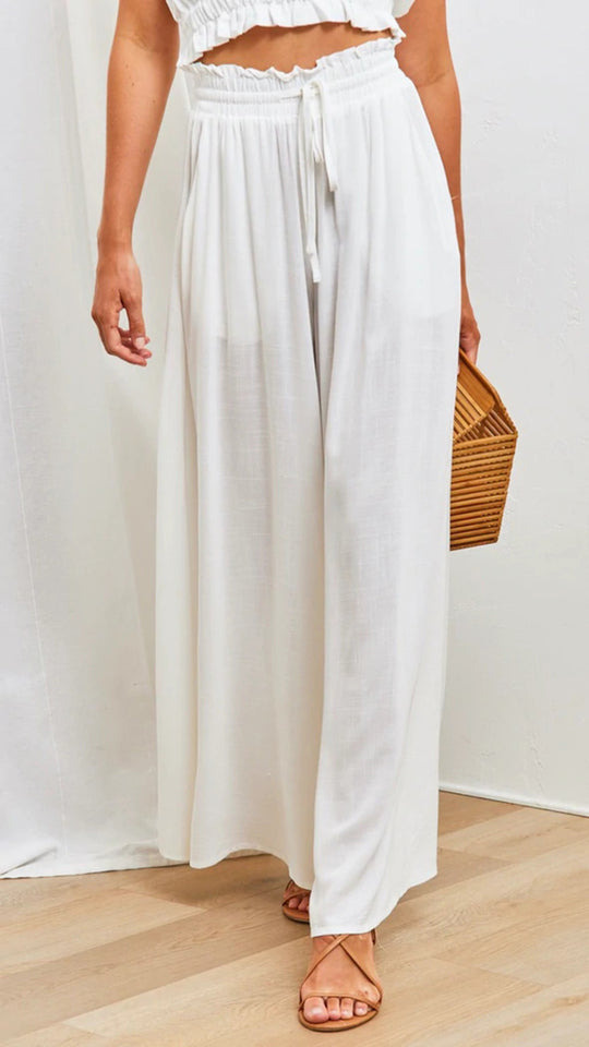 Maxi-Rock im Boho-Stil für Damen mit Kordelzugbund R&B