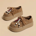 Damen Chunky Clogs mit dekorativen Schnürsenkeln R&B