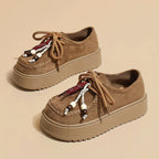 Damen Chunky Clogs mit dekorativen Schnürsenkeln R&B