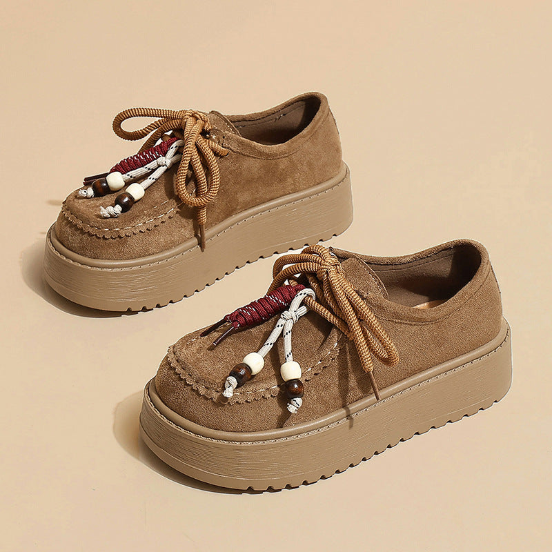 Damen Chunky Clogs mit dekorativen Schnürsenkeln R&B