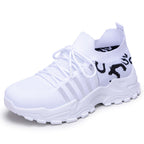 Damen Sportliche Strick-Sneakers mit elastischer Passform R&B