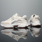 Damen Sportliche Sneakers mit atmungsaktiver Oberflächenstruktur
