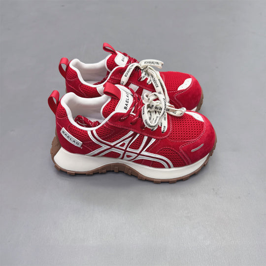 Damen sportliche Sneakers mit innovativer Dämpfungstechnologie und atmungsaktiver Obermaterialkombination R&B