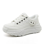 Damen modische Plateau Sneakers mit dämpfendem Sohlenprofil R&B