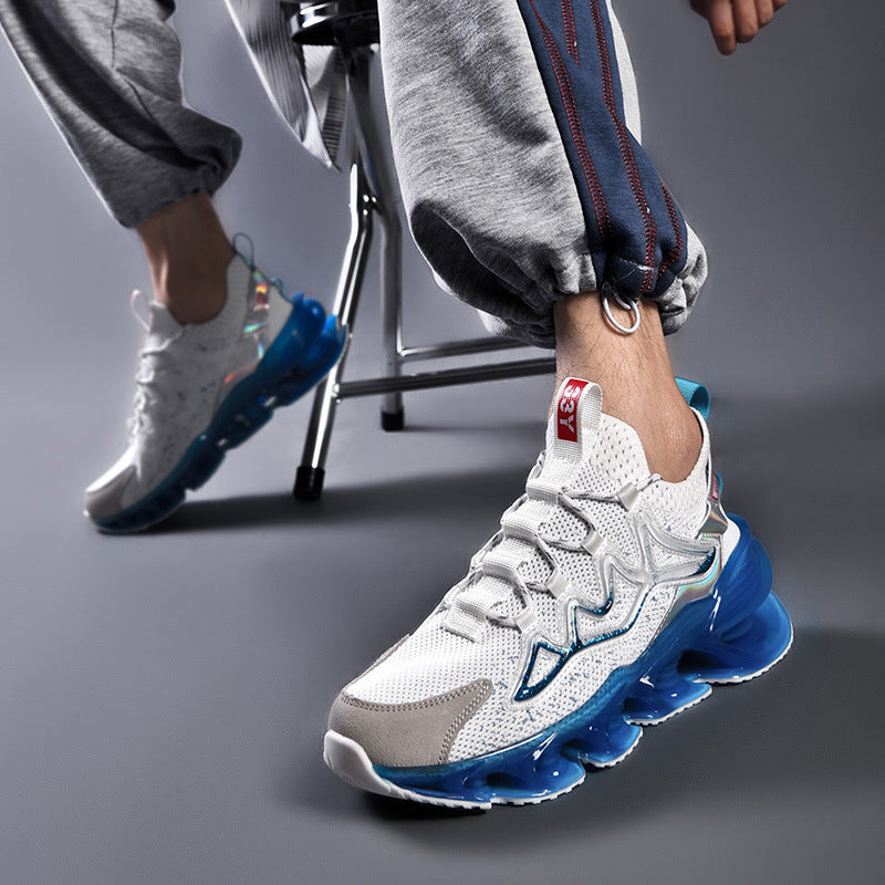 Damen Hochleistungs-Laufschuhe mit rockiger Sohle und dynamischem Dämpfungssystem R&B