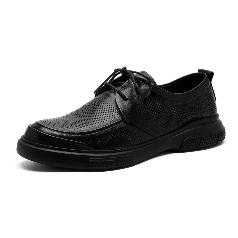 Damen Sportliche Sneakers aus atmungsaktivem Mesh mit hochwertigem Leder-Heel R&B